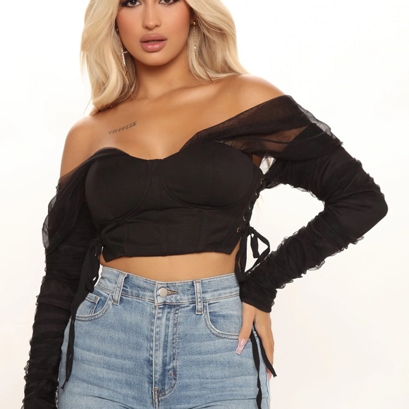 Heaven Awaits Ruched top - Picture 3 of 5